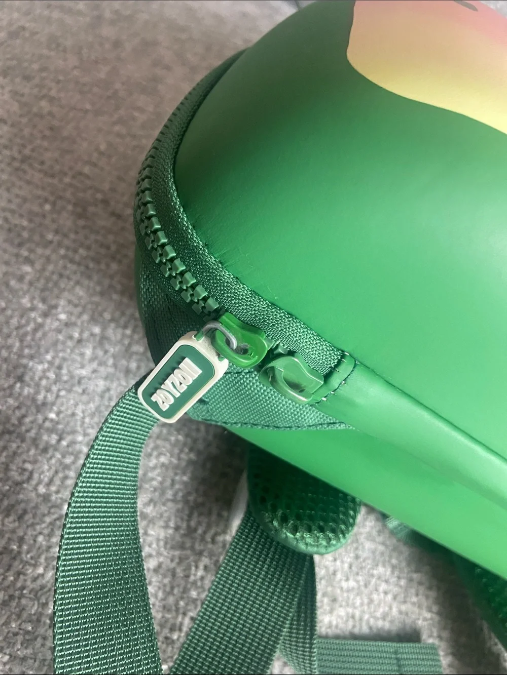 Zoy Zoi Kids Green & Pink Strawberry Mini Backpack